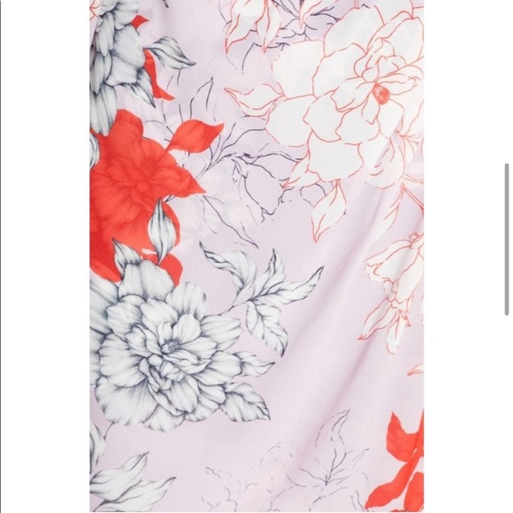 BELLE BADGLEY MISCHKA Renee Combo Printed Floral Cocktail Dress. NWT! - Picture 7 of 8